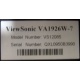 ViewSonic VA1926W-7 (Самара)