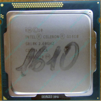 Процессор Intel Celeron G1610 (2x2.6GHz /L3 2048kb) SR10K s.1155 (Самара)